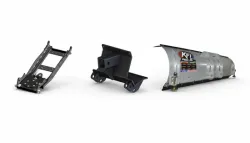 KFI UTV Snow Plow Kit 72 in Wide Steel Straight Blade