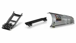 KFI UTV Snow Plow Kit 72 in Wide Steel Straight Blade