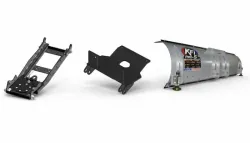 KFI UTV Snow Plow Kit 72 in Wide Steel Straight Blade