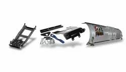 KFI UTV Snow Plow Kit 72 in Wide Steel Straight Blade