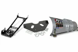 KFI ATV Snow Plow Kit 54 in Wide Steel Straight Blade