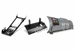 KFI ATV Snow Plow Kit 54 in Wide Steel Straight Blade