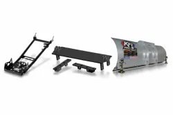 KFI ATV Snow Plow Kit 54 in Wide Steel Straight Blade