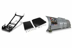 KFI ATV Snow Plow Kit 54 in Wide Steel Straight Blade