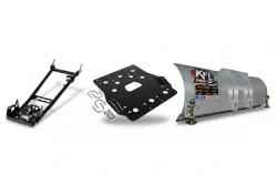 KFI ATV Snow Plow Kit 54 in Wide Steel Straight Blade