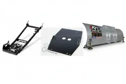 KFI ATV Snow Plow Kit 54 in Wide Steel Straight Blade