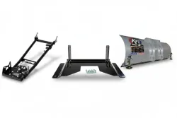 KFI ATV Snow Plow Kit 54 in Wide Steel Straight Blade