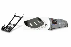 KFI ATV Snow Plow Kit 54 in Wide Steel Straight Blade