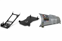 KFI ATV Snow Plow Kit 54 in Wide Steel Straight Blade
