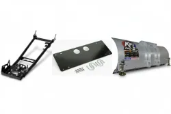 KFI ATV Snow Plow Kit 54 in Wide Steel Straight Blade