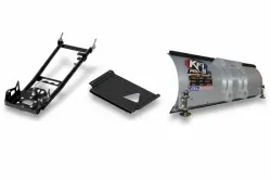 KFI ATV Snow Plow Kit 54 in Wide Steel Straight Blade