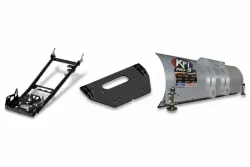 KFI ATV Snow Plow Kit 54 in Wide Steel Straight Blade