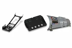 KFI ATV Snow Plow Kit 54 in Wide Steel Straight Blade