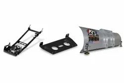 KFI ATV Snow Plow Kit 54 in Wide Steel Straight Blade