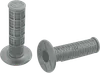Moose Racing 7/8in Gray Flange Style Stealth MX Grips