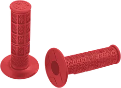 Moose Racing 7/8in Red Flange Style Stealth MX Grips