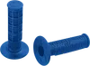Moose Racing 7/8in Blue Flange Style Stealth MX Grips