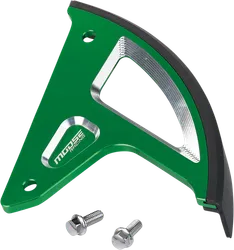 Moose Billet Aluminum Rear Disc Brake Rotor Guard Green For Kawasaki