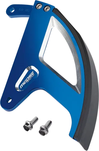 Moose Billet Aluminum Rear Disc Brake Rotor Guard Blue