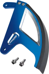 Moose Billet Aluminum Rear Disc Brake Rotor Guard Blue