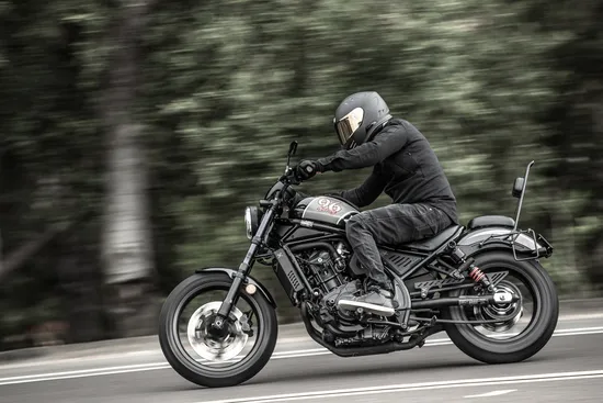 Burly Black Left Right Side Slash Cut Cover