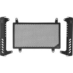Burly Black Powder Coated Slash Cut Radiator Grill Guard