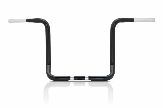 Burly 13in Black Steel Bagger Ape Hanger Handlebar
