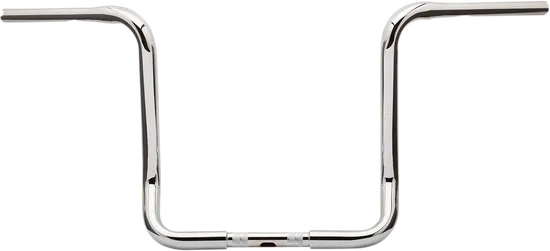 Burly 15in Chromed Steel Bagger Ape Hanger Handlebar