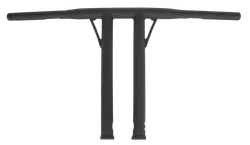 Burly 14in Matte Black Steel T Bar Folsom Handlebar