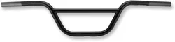 Burly 6in Black Steel PreDrilled Scrambler Handlebars