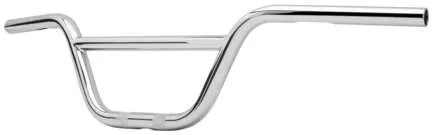 Burly 6in Chromed Steel PreDrilled Scrambler Handlebars