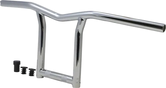 Burly 10in Chromed Steel The Sid Handlebars