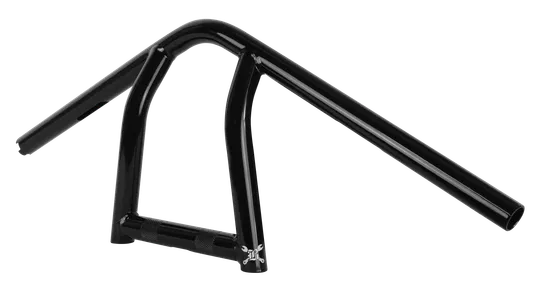 Burly 9in Powder Coated Black Steel The Jim Handlebar