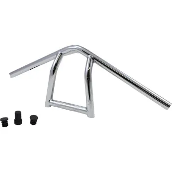 Burly 9in Chromed Steel The Jim Handlebar