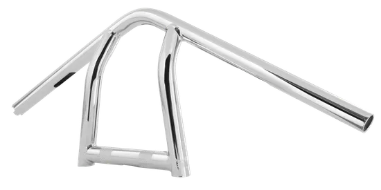 Burly 9in Chromed Steel The Jim Handlebar