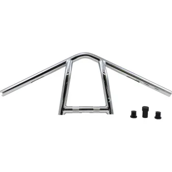 Burly 9in Chromed Steel The Jim Handlebar