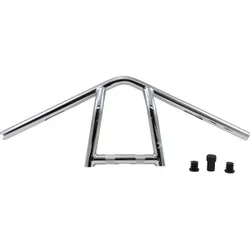 Burly 9in Chromed Steel The Jim Handlebar