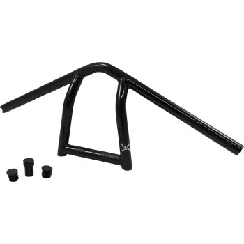 Burly 11in Powder Coated Black Steel The Jim Handlebar