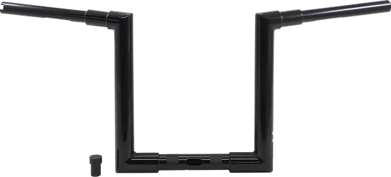 Burly 12in Black Steel Jason Handlebar