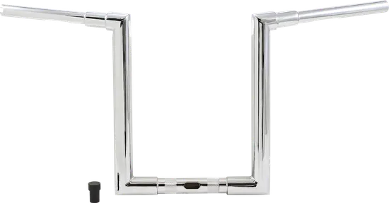 Burly 14in Chromed Steel Jason Handlebar