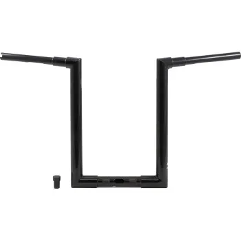 Burly 16in Black Steel Jason Handlebar
