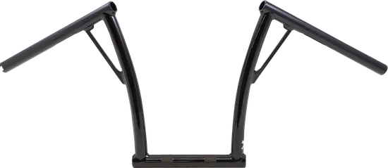 Burly 13in Gloss Black Steel Viejo Handlebar