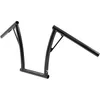 Burly 13in Gloss Black Steel Viejo Handlebar