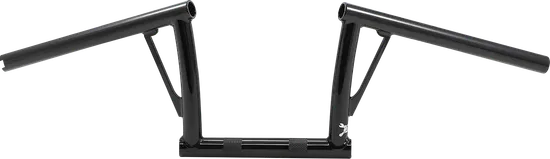 Burly 8in Gloss Black Steel Viejocito Handlebar