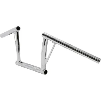 Burly 8in Chromed Steel Viejocito Handlebar