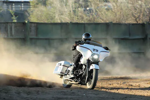 Burly Black Powder Coated Rider Floorboard