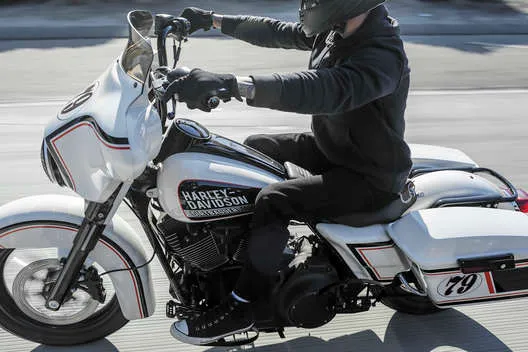 Burly Black Powder Coated Rider Floorboard