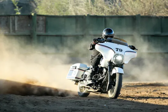 Burly Black Powder Coated Passenger Floorboard