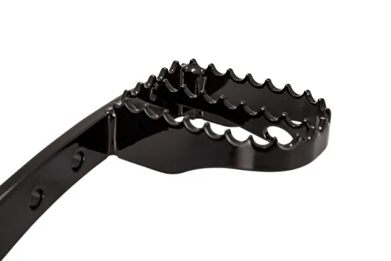 Burly Black Powder Coated Steel Brake Lever