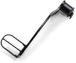 Burly Black Powder Coated Steel Brake Lever
